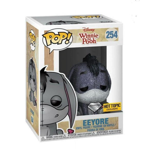 Disney Other - NWT Funko Pop Winnie The Pooh Eeyore Diamond Collection 254 HotTopic Exclusive